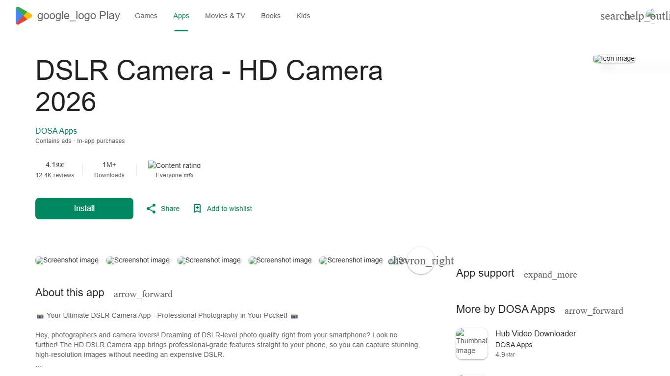 DSLR Camera - HD Camera 2026 - Apps on Google Play